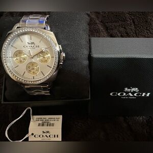 Coach Two-Tone Silver and Gold Watch